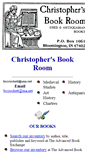 Mobile Screenshot of christophersbookroom.com
